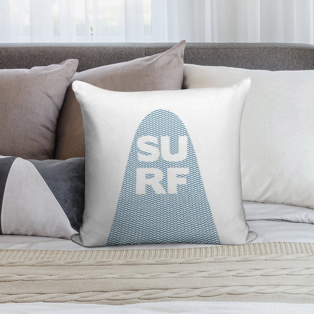 Surf Soft Luxury Feel Throw Pillow