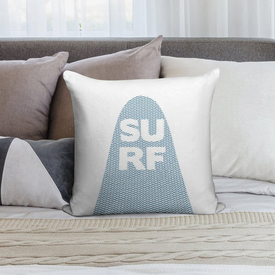 Surf Soft Luxury Feel Throw Pillow