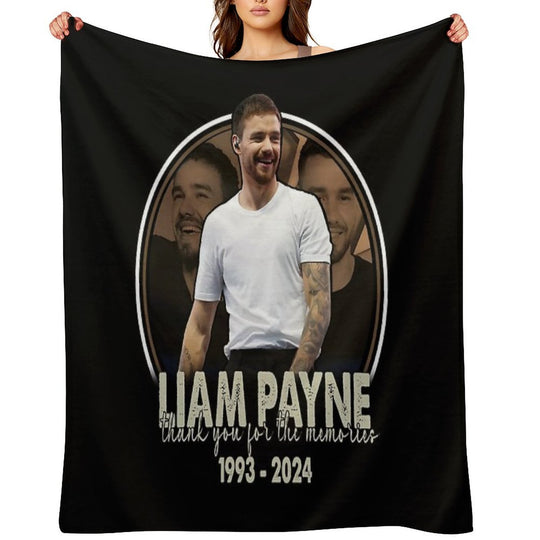 Liam Payne Thanks For Memories Velvety-soft Throw Blanket