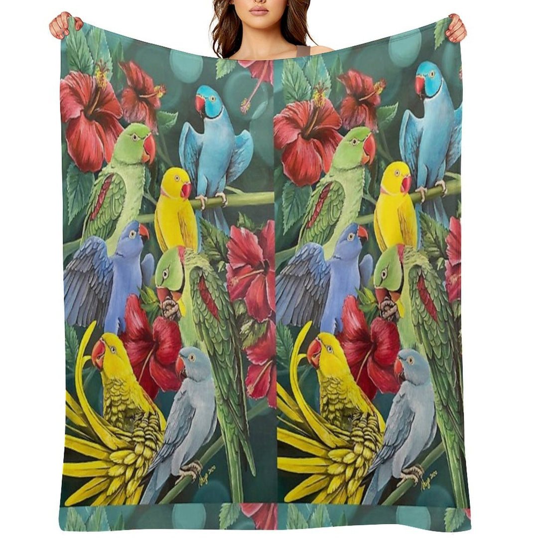 Alex's N Ringnecks All-season Throw Blanket