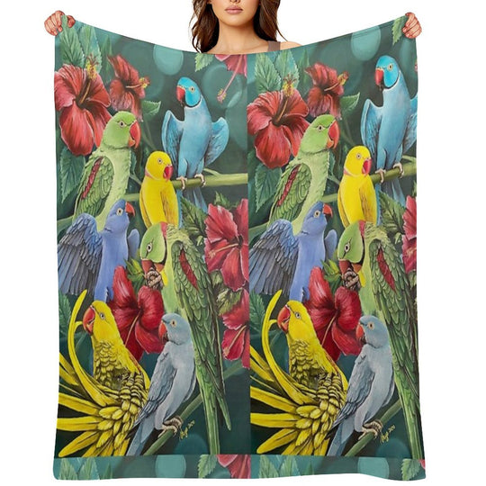 Alex's N Ringnecks All-season Throw Blanket
