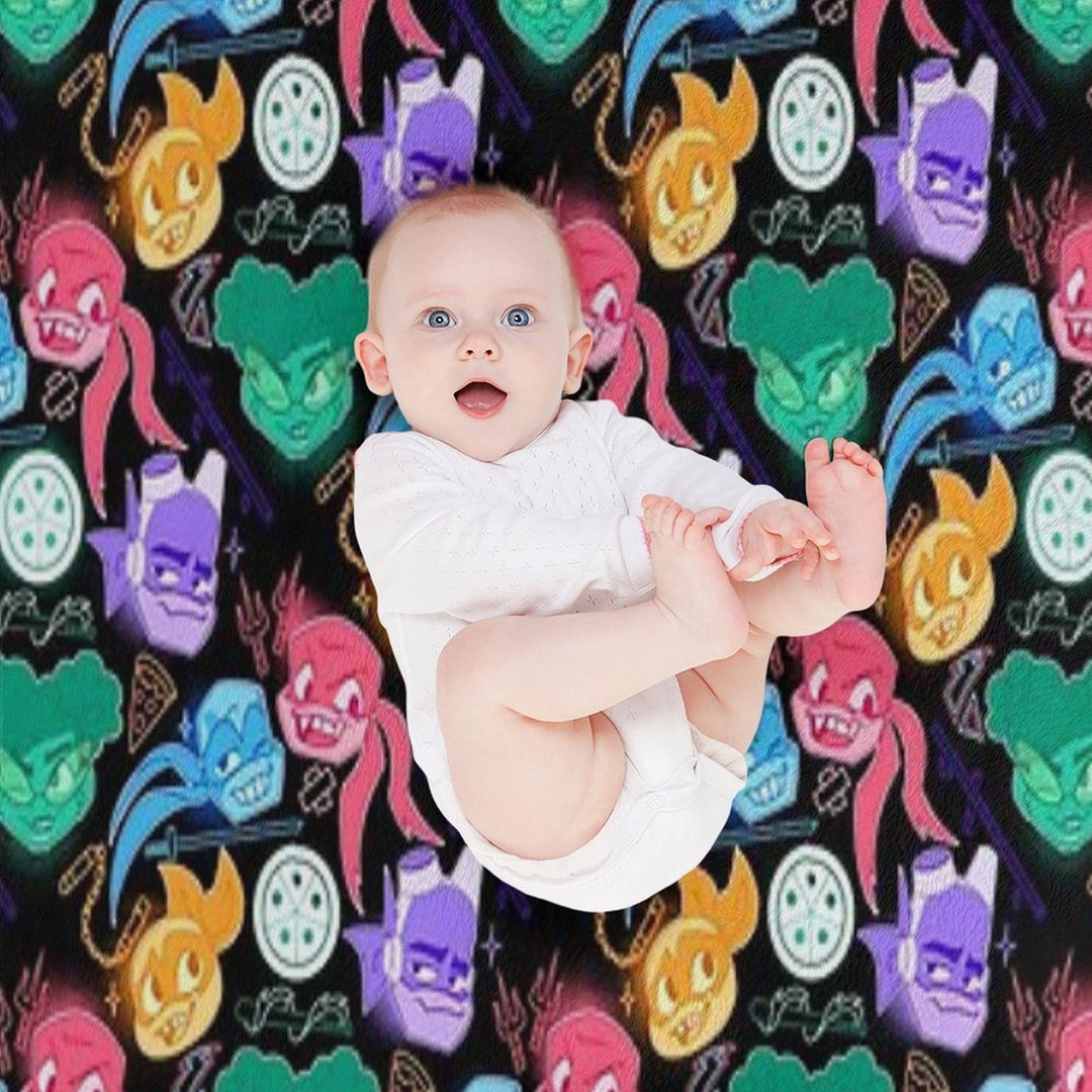 Turtle Power! Versatility Throw Blanket