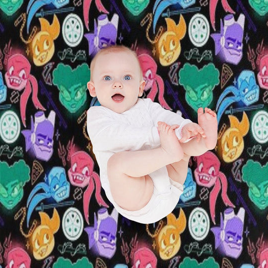 Turtle Power! Versatility Throw Blanket