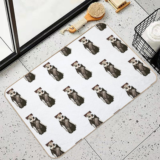 Woman  Eco-Friendly Bath Mat