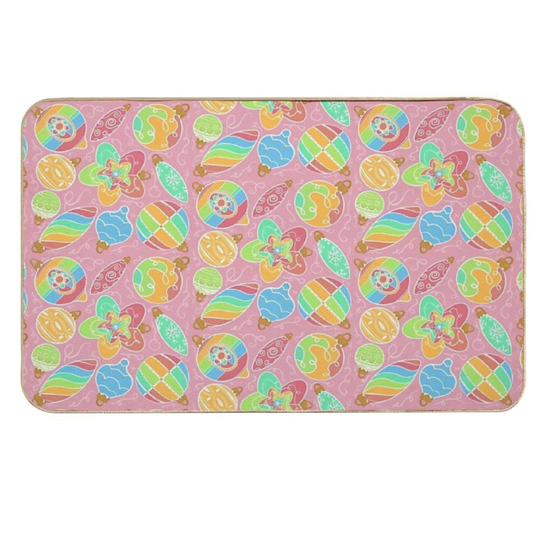 Fa La La Ti Da Ornaments  Multi-Purpose Bath Mat