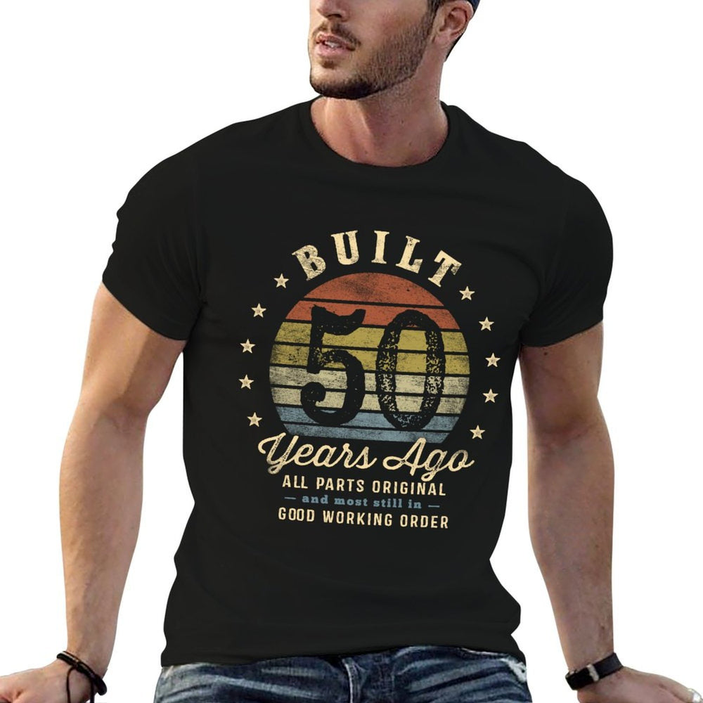 Built 50 Years Ago - All Parts Original Gifts 50th Birthday  Breathable T-Shirt
