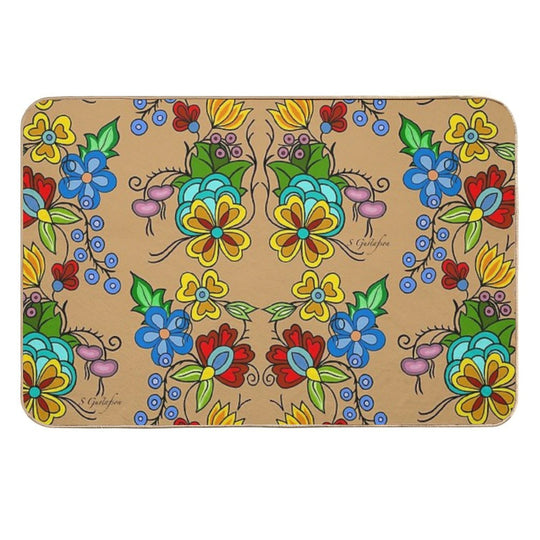 Woodland Beige  Odorless Bath Mat