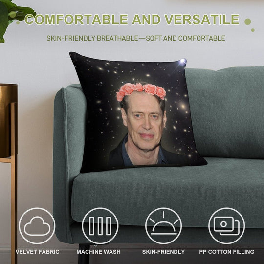 Buscemi Far Out Soft Anti-Pilling Throw Pillow