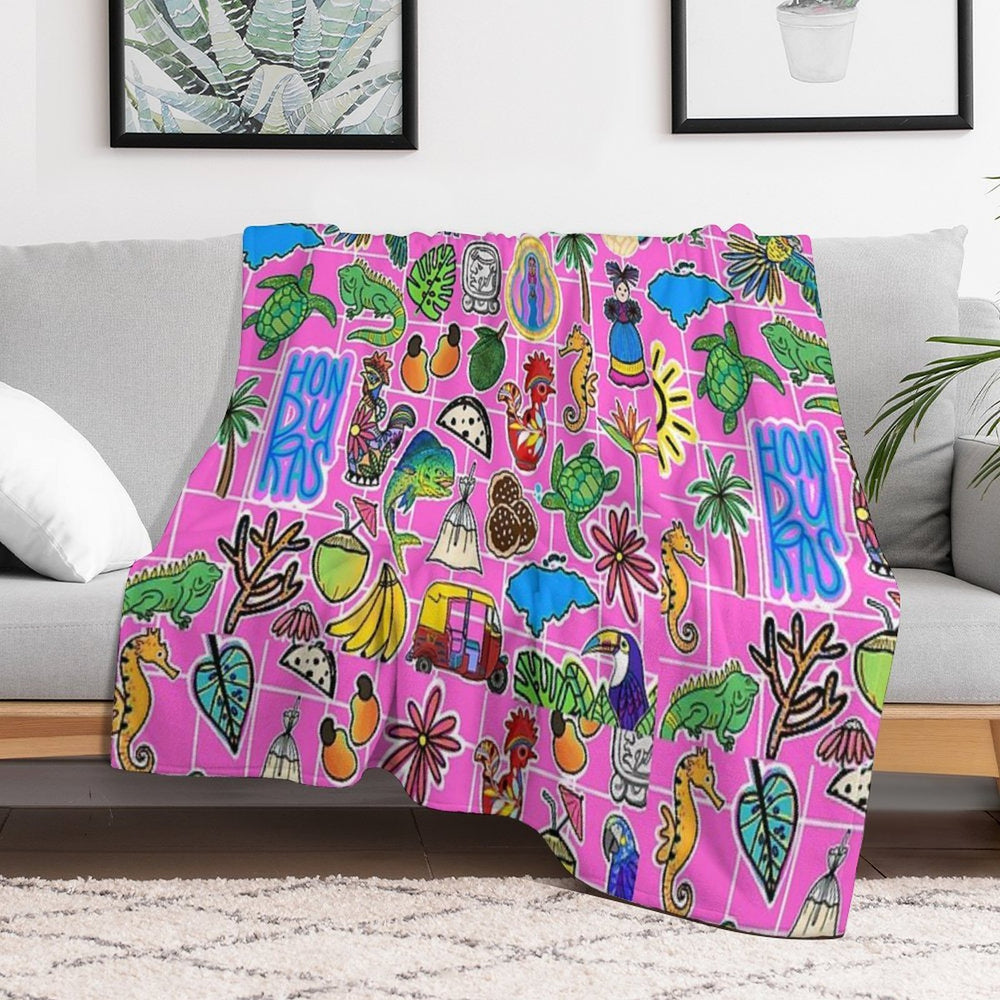 HONDURAS 2023 Shrink-resistant Throw Blanket
