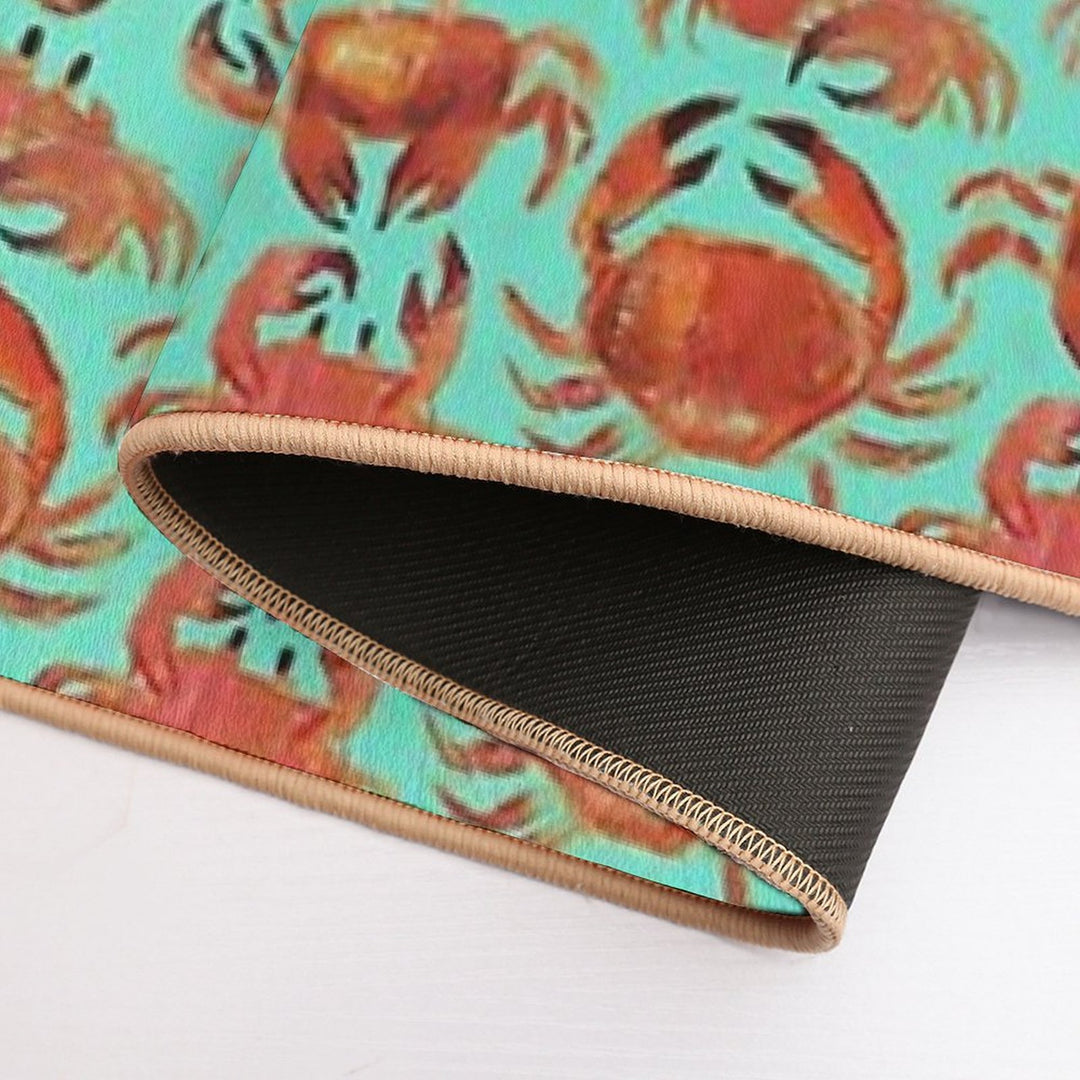 Crab Pattern  Odorless Bath Mat