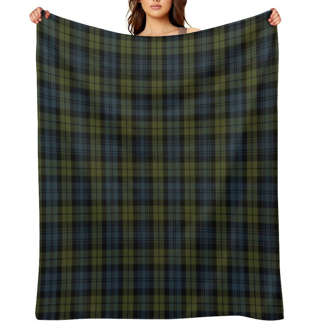 Campbell Clan Tartan (High Res) Lightweight Throw Blanket