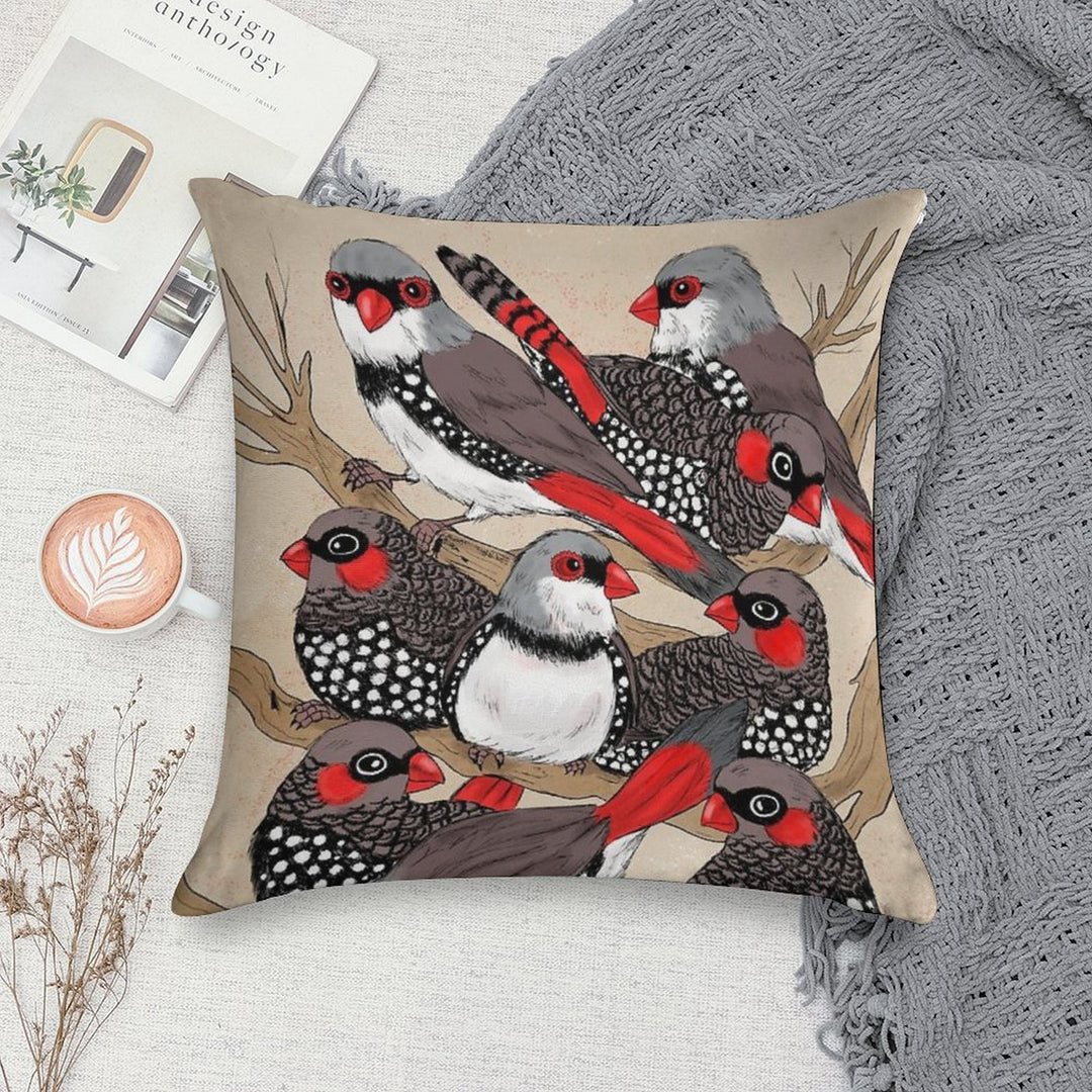 Firetails Soft Decorative Cover Throw Pillow