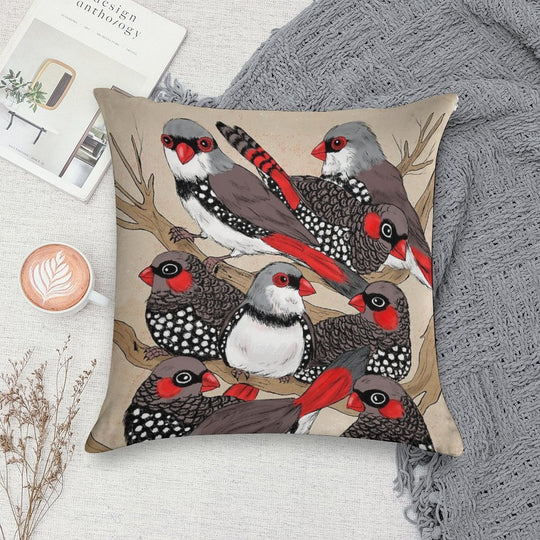 Firetails Soft Decorative Cover Throw Pillow