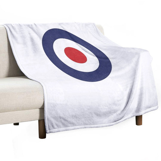 Mod 60s Pop Art Target Lightweight Throw Blanket