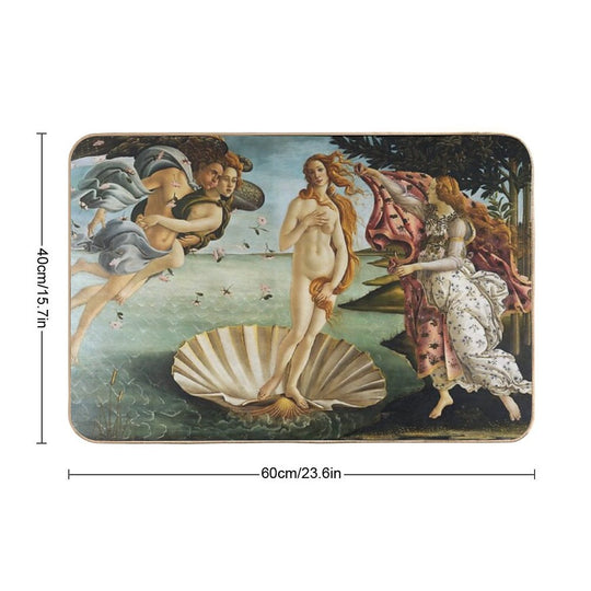 Birth of Venus - Botticelli  Fade-Resistant Bath Mat