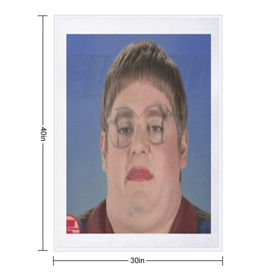 Tim And Eric News Wrinkle-free Throw Blanket