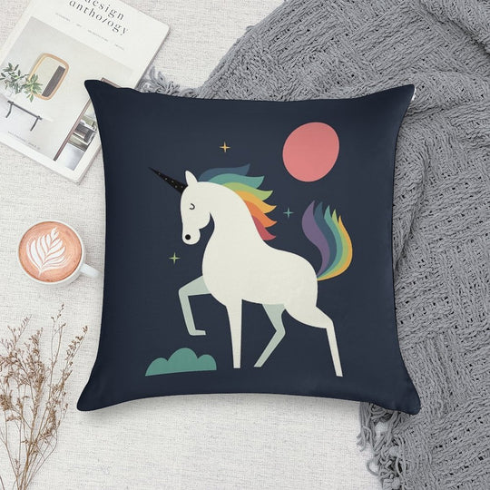 Stay Shine Soft Hidden Zipper Throw Pillow