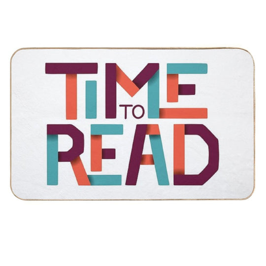 Time to Read Durable Bath Mat