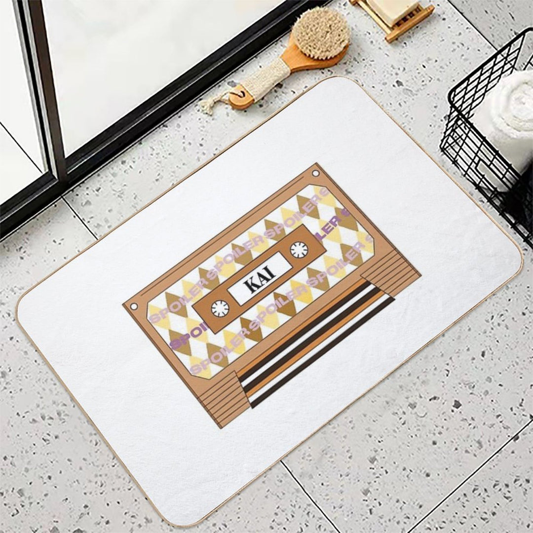 EXO Kai Cassette!  Rapid-Drying Bath Mat