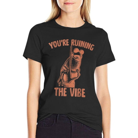 Marcus The Worm Youre Ruining The Vibe  Moisture-wicking T-Shirt