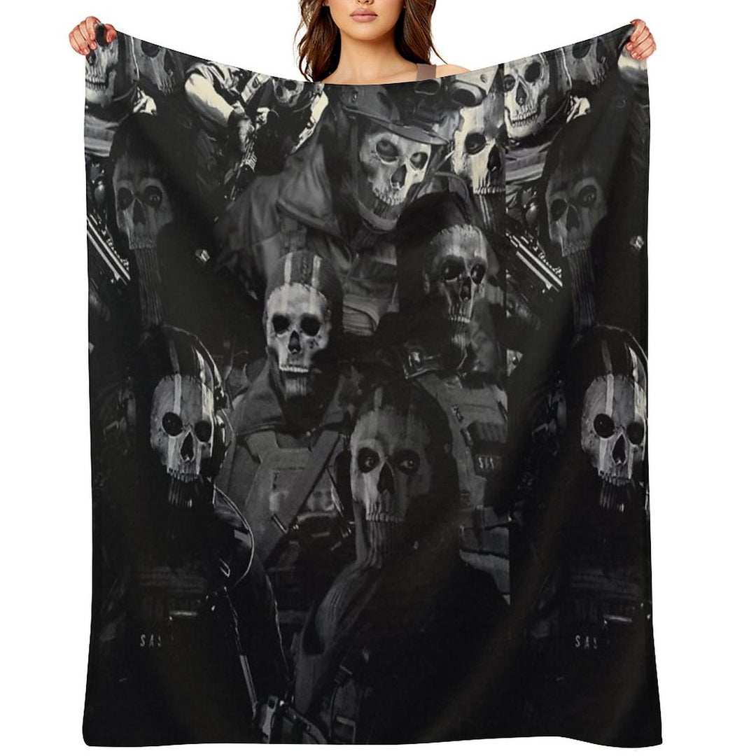 Simon Ghost Riley Lightweight Throw Blanket