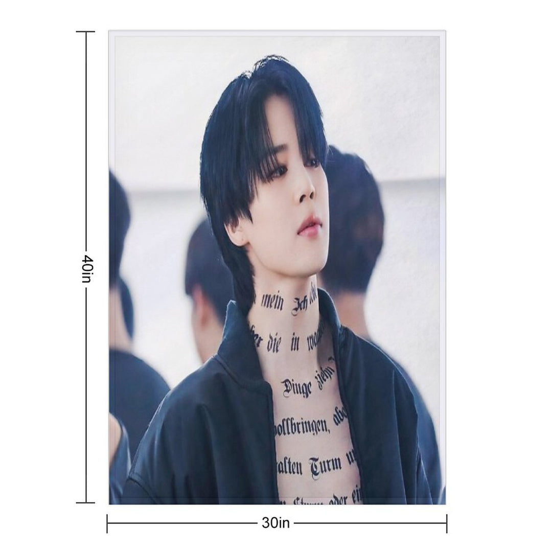 Park Jimin Anti-pilling Throw Blanket