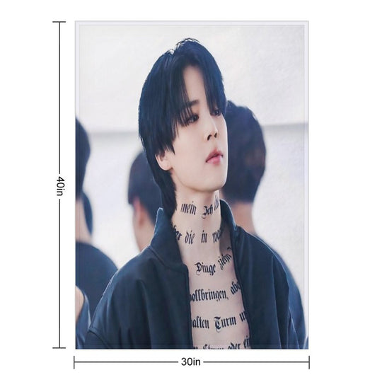 Park Jimin Anti-pilling Throw Blanket