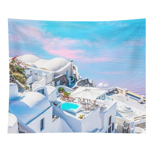 Greece Dreams #digitalart #travel Tapestry