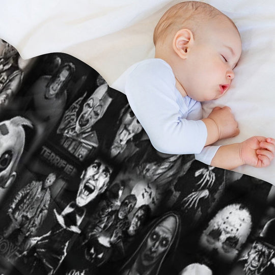 Horror Travel-friendly Throw Blanket