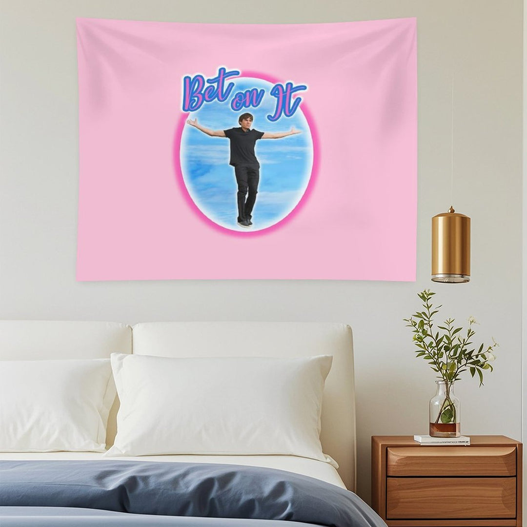 Bet on It Troy Bolton Zac Efron in High School Musical Tapestry