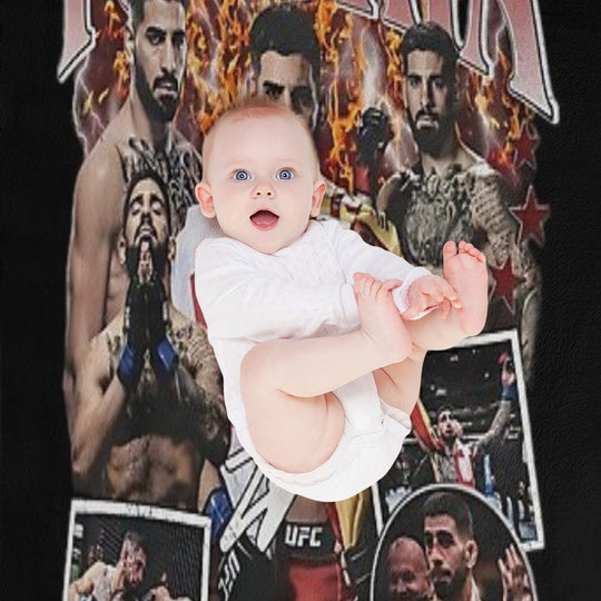 Ilia Topuria El Matador Signature All-season Throw Blanket