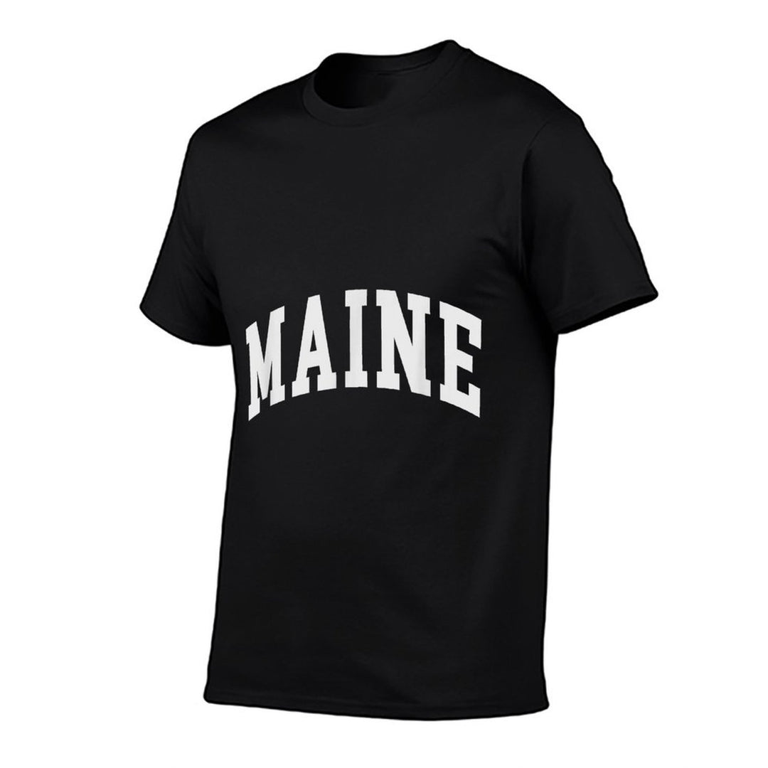 Maine - Throwback Design - Classic  Eco-friendly Material T-Shirt