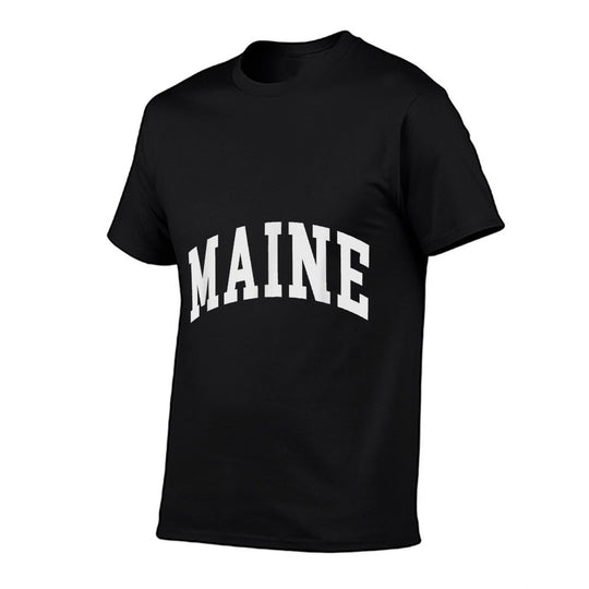Maine - Throwback Design - Classic  Eco-friendly Material T-Shirt