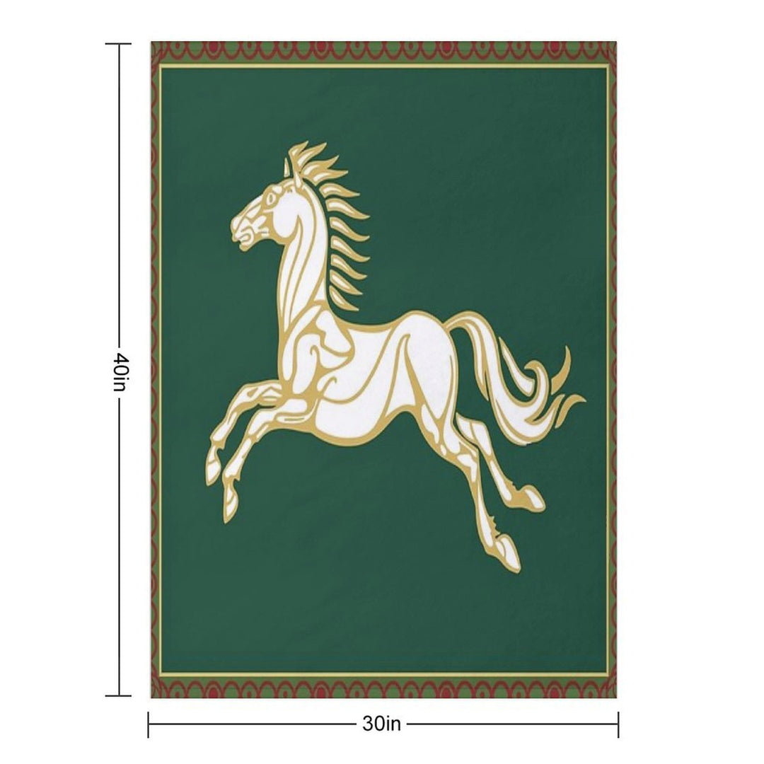 Banner of Rohan Shrink-resistant Throw Blanket