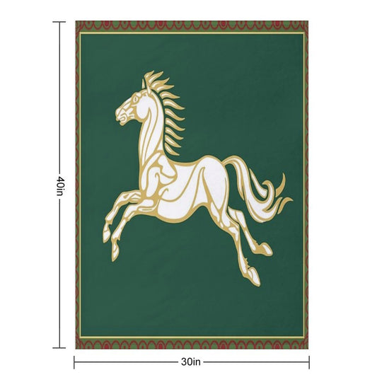 Banner of Rohan Shrink-resistant Throw Blanket