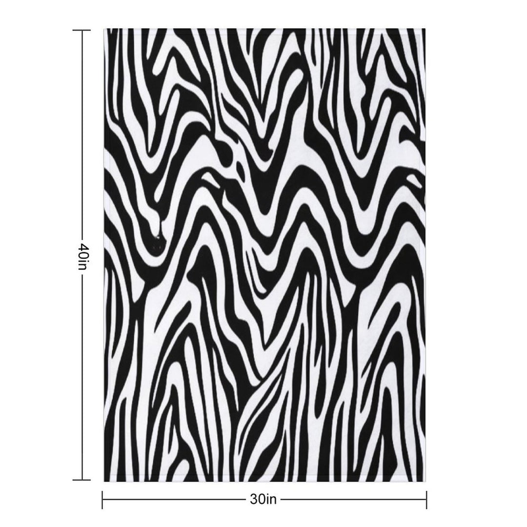 Zebra Pattern Print, Willow Days Multi-functional Throw Blanket