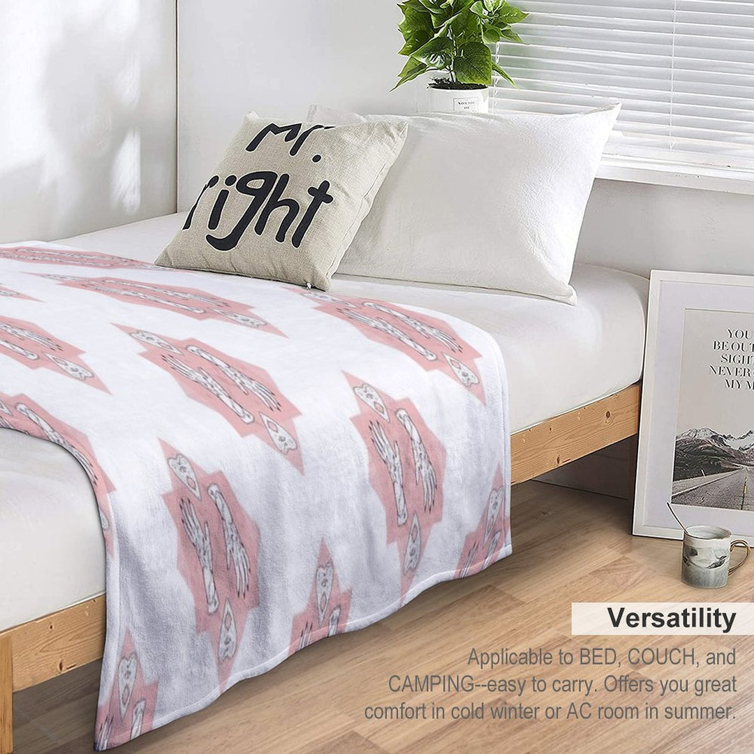 Ouija Hands Plush Throw Blanket