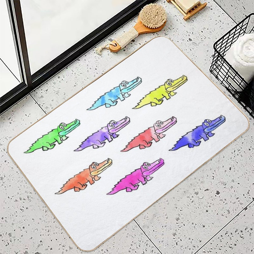 Gizzard Gators  Dirt-Trapping Bath Mat