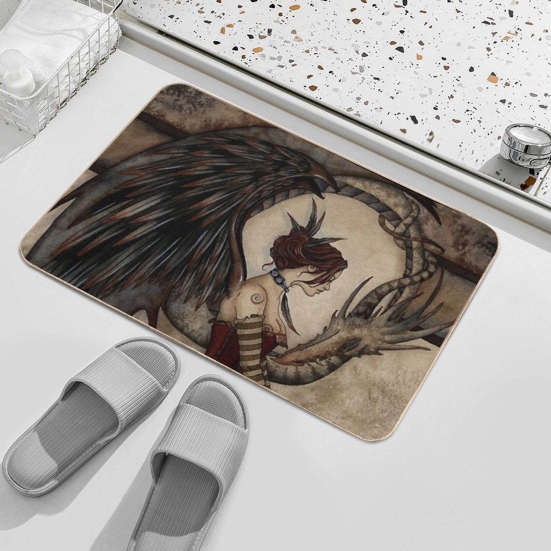 Court Of The Dragon  Easy Maintenance Bath Mat