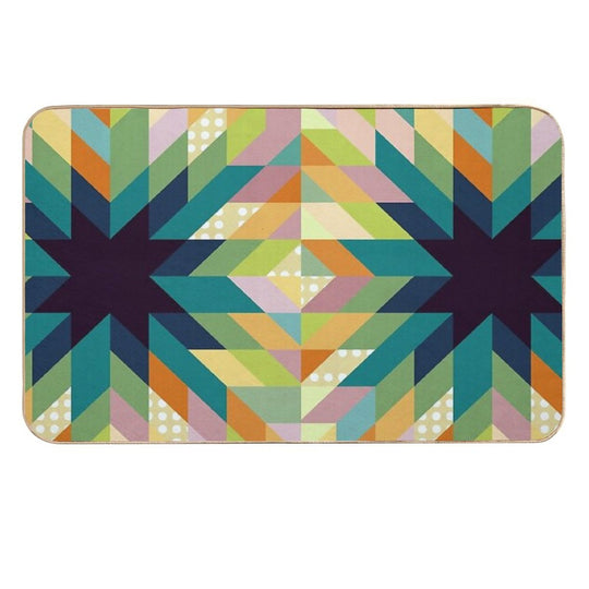 Winter Lights  Rapid-Drying Bath Mat