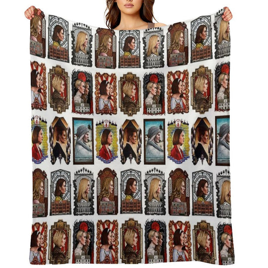 The Queen of Horror Story Multi-functional Throw Blanket