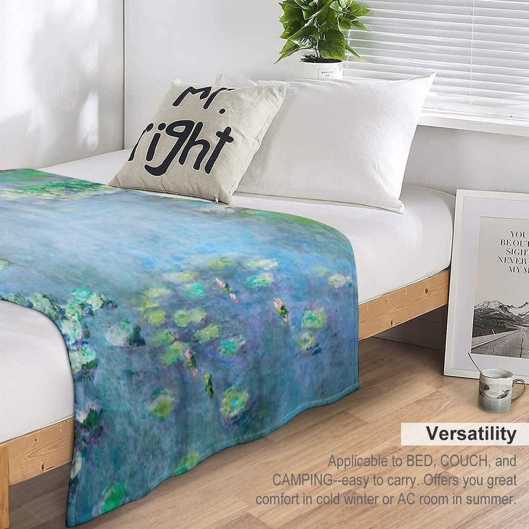 Monet Water Lilies  Nymphéas 1906 Durable Throw Blanket