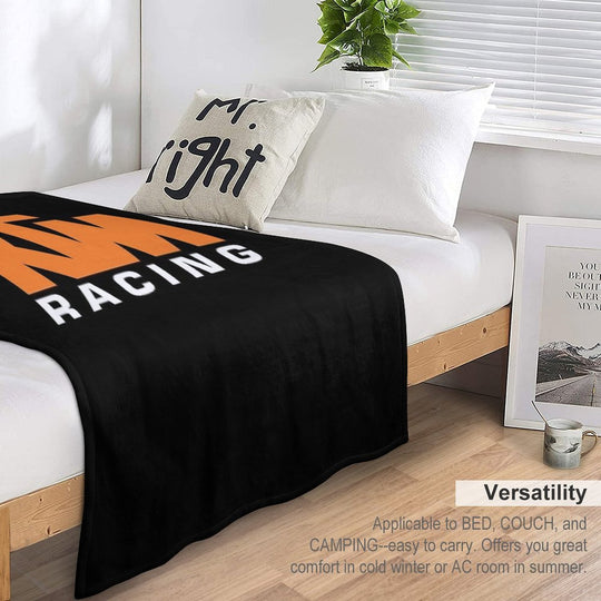 Ready to Race - Gone Wild KTM Gift-ready Throw Blanket