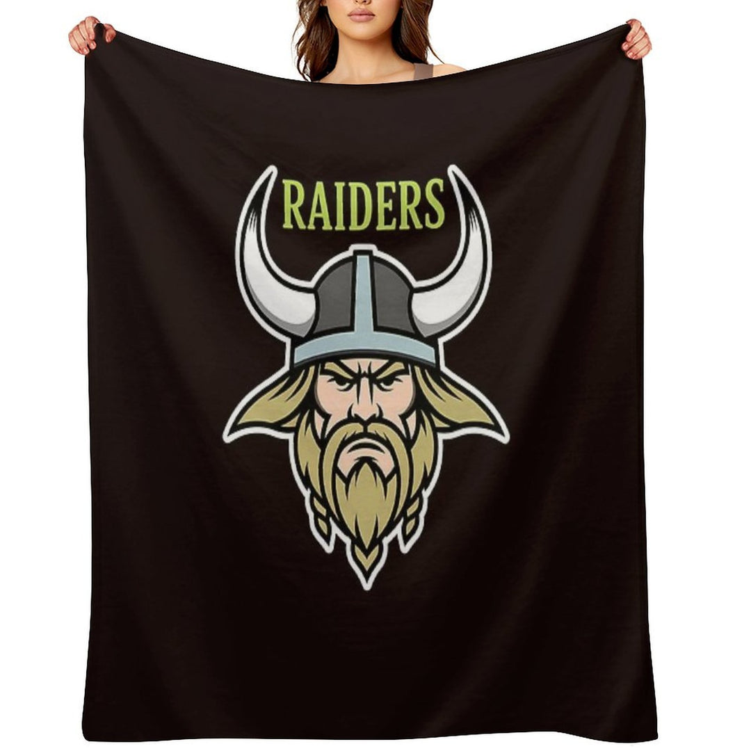 The Raiders Canberra Easy Care Throw Blanket