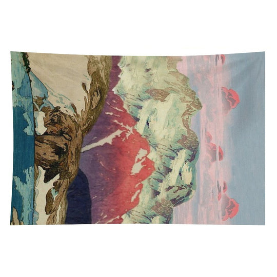 Winter in Keiisino - Nature Landscape Tapestry