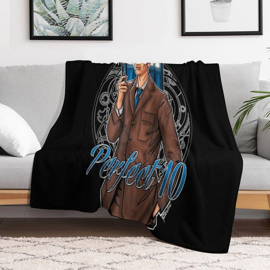 Perfect 10 Plush Throw Blanket