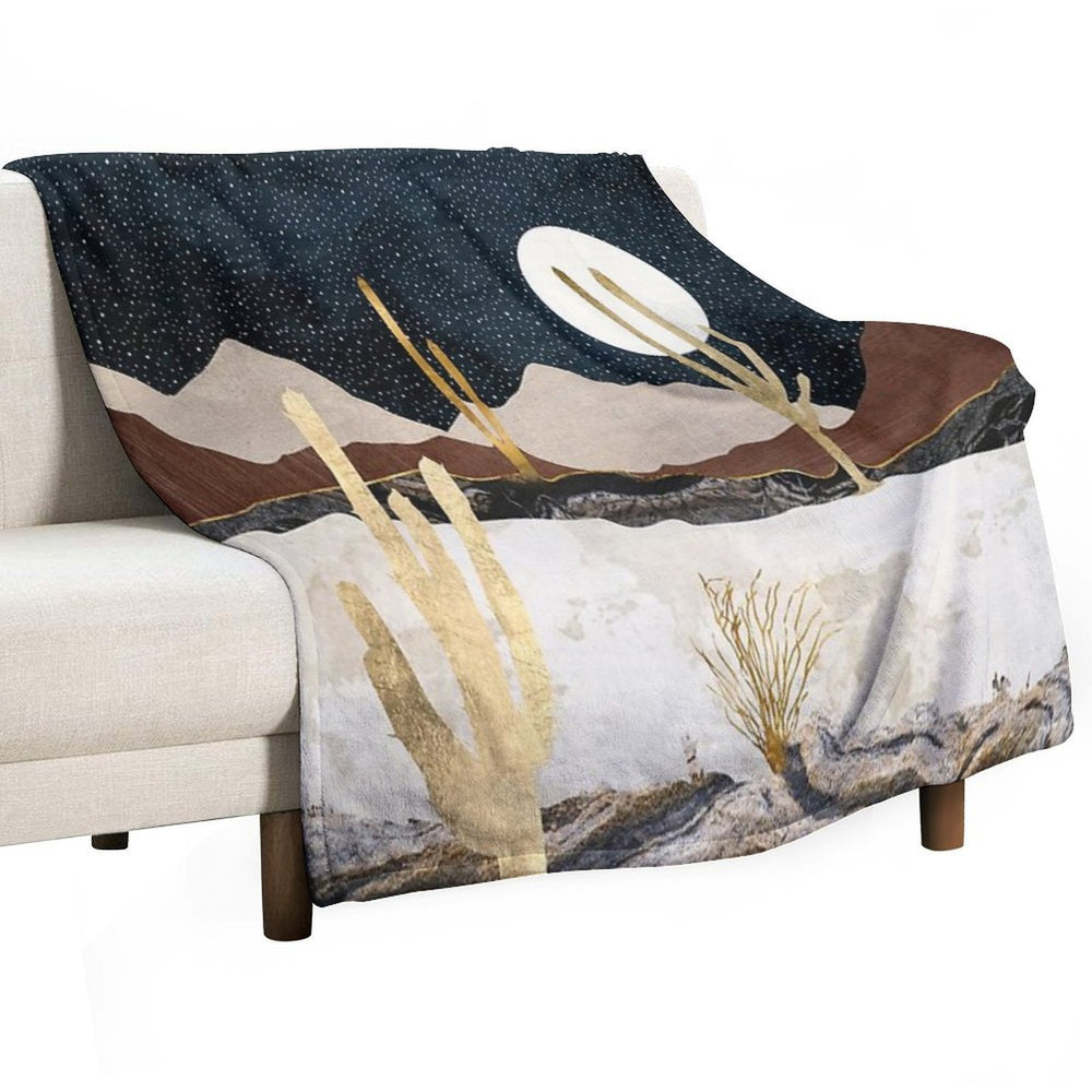 Desert View Travel-friendly Throw Blanket