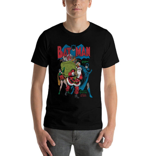 Batman Christmas Seasons Greetings  Vintage-inspired T-Shirt