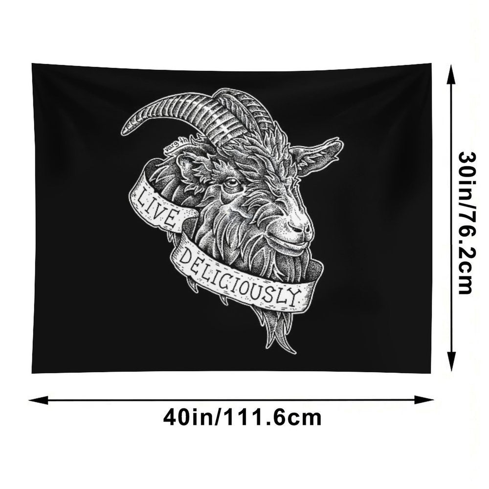 Live Deliciously Tapestry