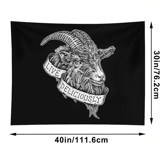 Live Deliciously Tapestry